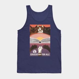 Sovcat - Education For All Tank Top